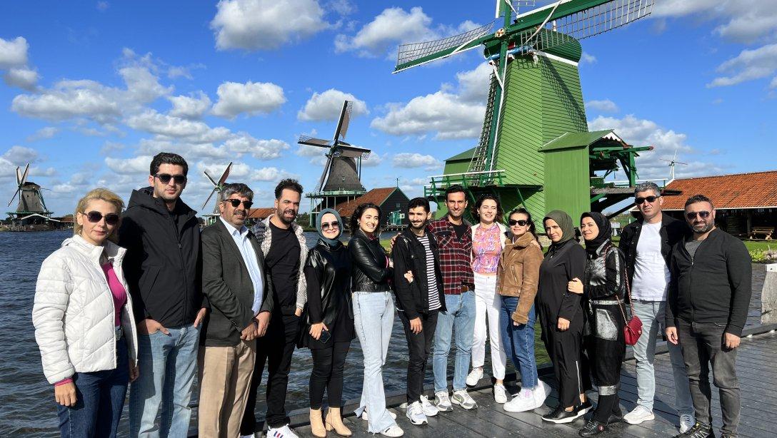Erasmus + Okul Eğitimi İşbaşı Gözlem (Hollanda) Hareketliliği Kültürel Etkinlikler Gerçekleştirildi